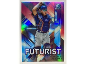 Francisco Alvarez RC - '21 Bowman Chrome Futurist Prospect Insert