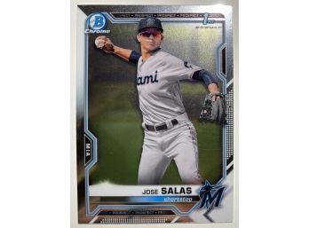 Jose Salas RC - '21 Bowman Chrome Prospect Card