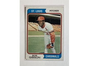 Bob Gibson '74 Topps