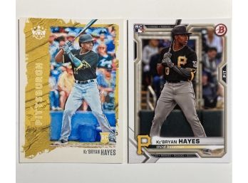 Ke'Bryan Hayes '21 Diamond Kings & '21 Bowman Featured Rookie Cards