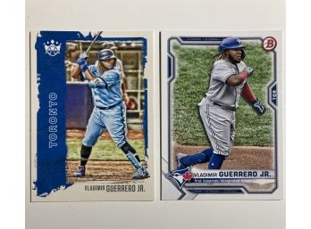 Vladimir Guerrero Jr. '21 Diamond Kings & '21 Bowman Veterans Base Cards