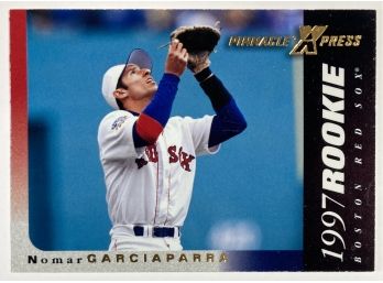 Nomar Garciaparra RC - '97 Pinnacle Express Featured Rookies