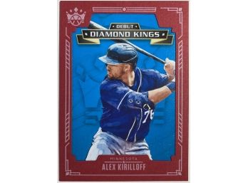 Alex Kirilloff RC - '21 Diamond Kings Debut Red Frame Card