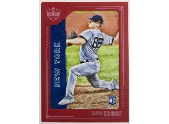 Clarke Schmidt RC - '21 Diamond Kings Red Frame Featured Rookie