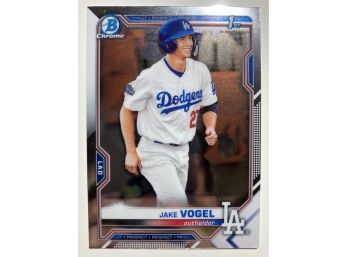 Jake Vogel RC - '21 Bowman Chrome Prospect Card