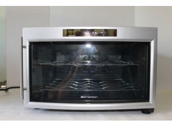 Emerson 8 Bottle Wine Cooler In Working Condition - Convenient Size