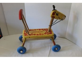 PlaySkool 1960's Children's Ride-On Giraffe