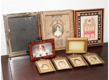 Framed Art And Small Frames - Vintage And Antique