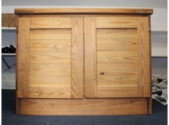 A Vintage Pine Cabinet