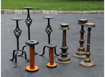 Vintage Candlestick Assortment