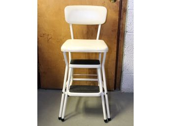 A Vintage Cosco Kitchen Step Stool / Seat