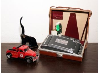 Vintage Assortment - Camera, Toy, And Seal