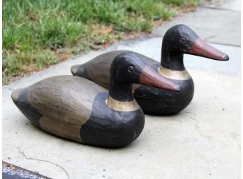 A Pair Of Vintage Decoys