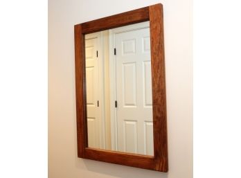 A Vintage Pine Mirror