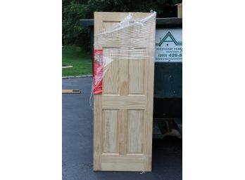 A Solid Paneled Pine Door!