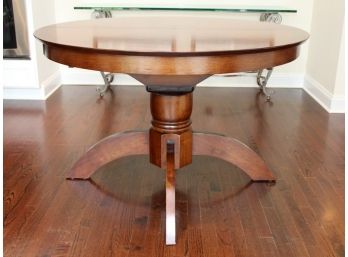 A Banded Inlaid Mahogany Dining Table