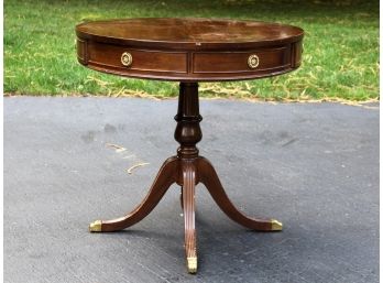 An Antique Mahogany Library Table