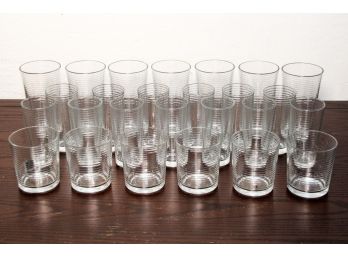 A Set Of Modern Glassware