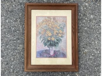 A Framed Monet Print