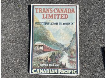 A Canadian Pacific Railroad Poster