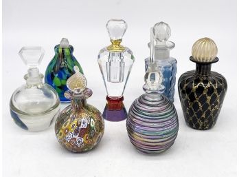 Fabulous Vintage Art Glass Perfume Bottles