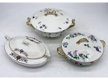 Antique Haviland Limoges, And More Ceramic Tureens