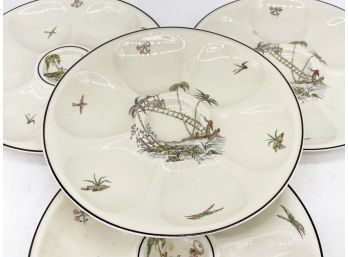 Vintage Haviland Limoges Oyster Platers