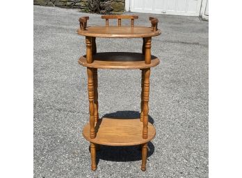 An Oak Side Table