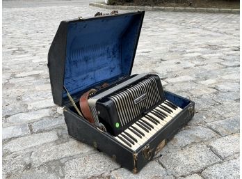 A Vintage Wurlitzer Accordion