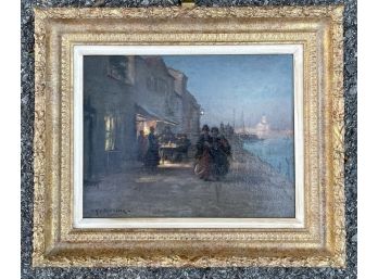 A Late 19th Century Oil On Canvas By William Kay Blacklock (British, 1872-1922) - NOTE REVERSE SIDE PAINTING