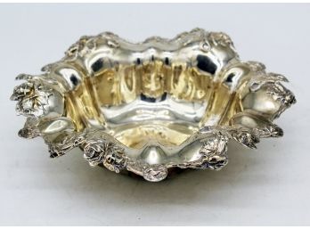 A Large Vintage Sterling Silver Fruit Bowl