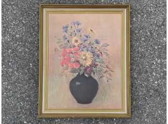 A Vintage Still Life Floral Print