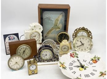 Vintage And Antique Clocks Of All Kinds!