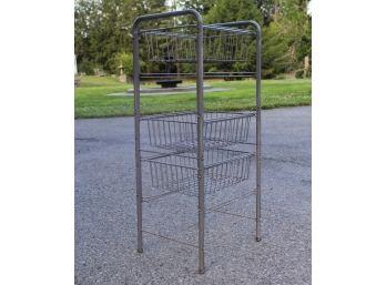 A Metal Rack/Drawer Unit