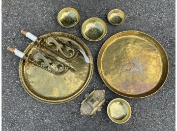 An Antique Brass Collection