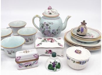 Limoges, Calyx Ware And More Antique Ceramics