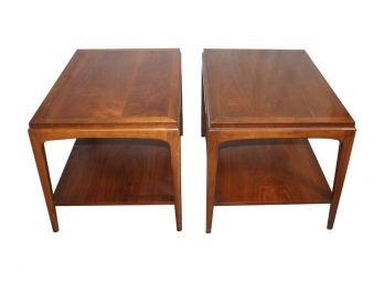 Great Pair Of Mid Century Modern Side Tables By Lane