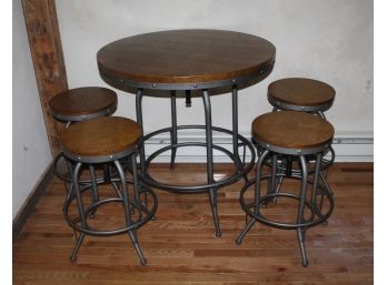 Amazing 5 Piece Table And Stools Set