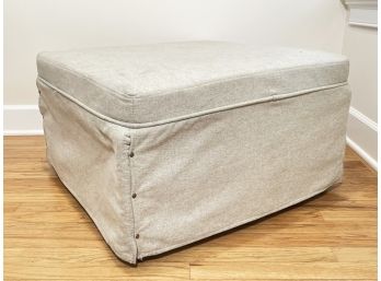 A Modern Fold Away Cot Or Ottoman