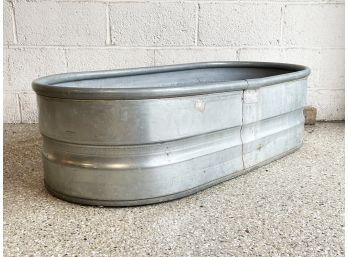 A Galvanized Metal Tub