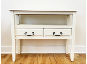 A Painted Wood Console Table