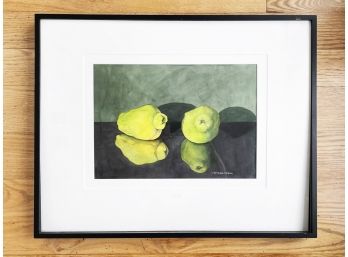 An Original Watercolor By Laurie Wyman-Heron