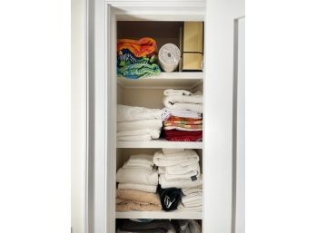 A Linen Closet Full Of Linens - Pottery Barn And More!