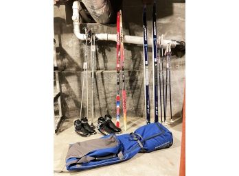 Assorted Skis And More