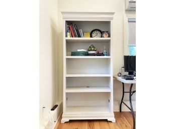 A Painted Wood Shelf Unit