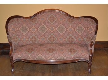 Antique Victorian Parlor Settee