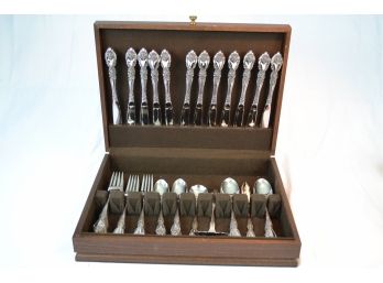 Oneida Wordsworth Stainless Flatware Set- Service For 12 (63 Pcs)