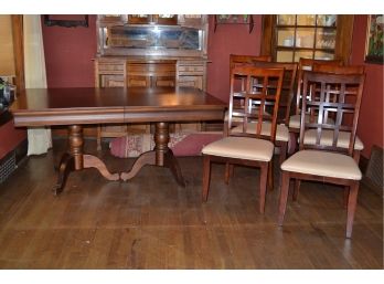 Seven Piece Mahogany Dining Set