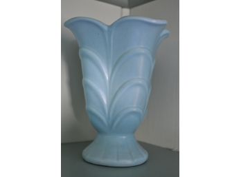 Antique Stangl Pottery Blue Tulip Shaped Vase