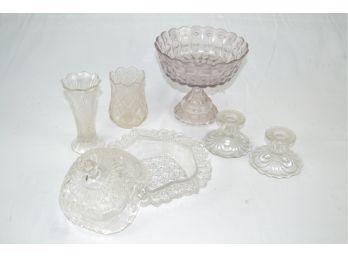 Cut Glass Table Top Accessories